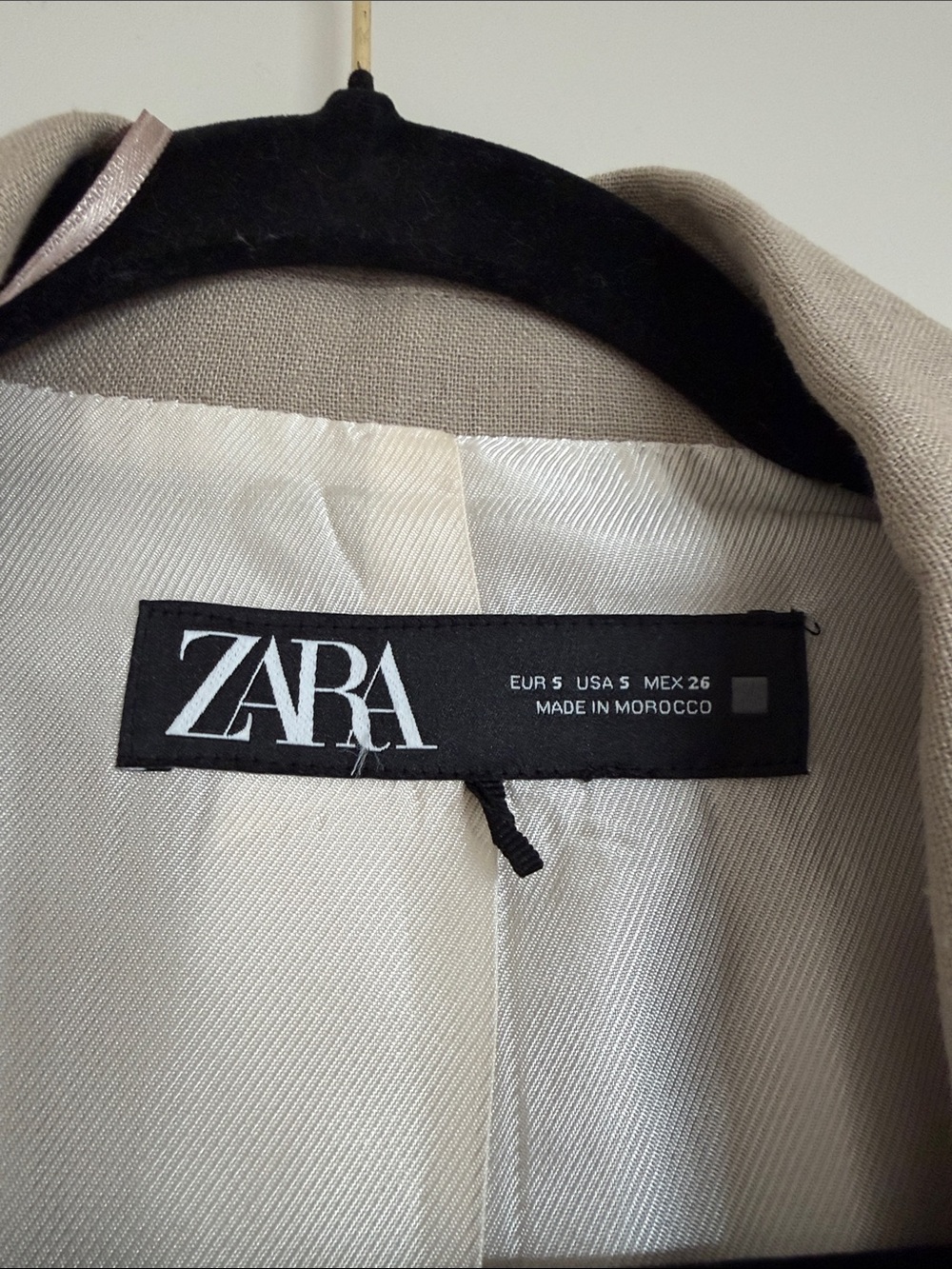 Zara Linen Blazer - Picture 3 of 5